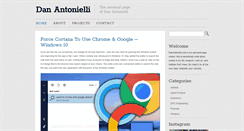 Desktop Screenshot of danantonielli.com